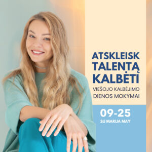 09-25 | Gyvi „Atskleisk talentą kalbėti" mokymai