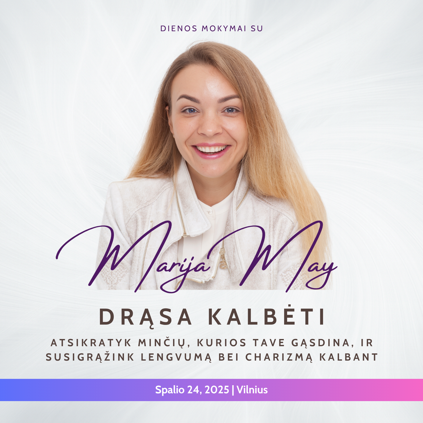 DRĄSA KALBĖTI: Atsikratyk minčių, kurios tave gąsdina, ir susigrąžink lengvumą bei charizmą kalbant