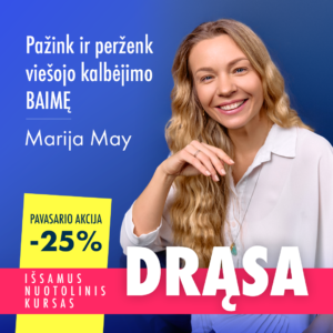 Nuotoliniai mokymai „Drąsa“